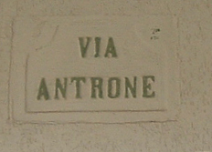 Street sign - via Antrone
